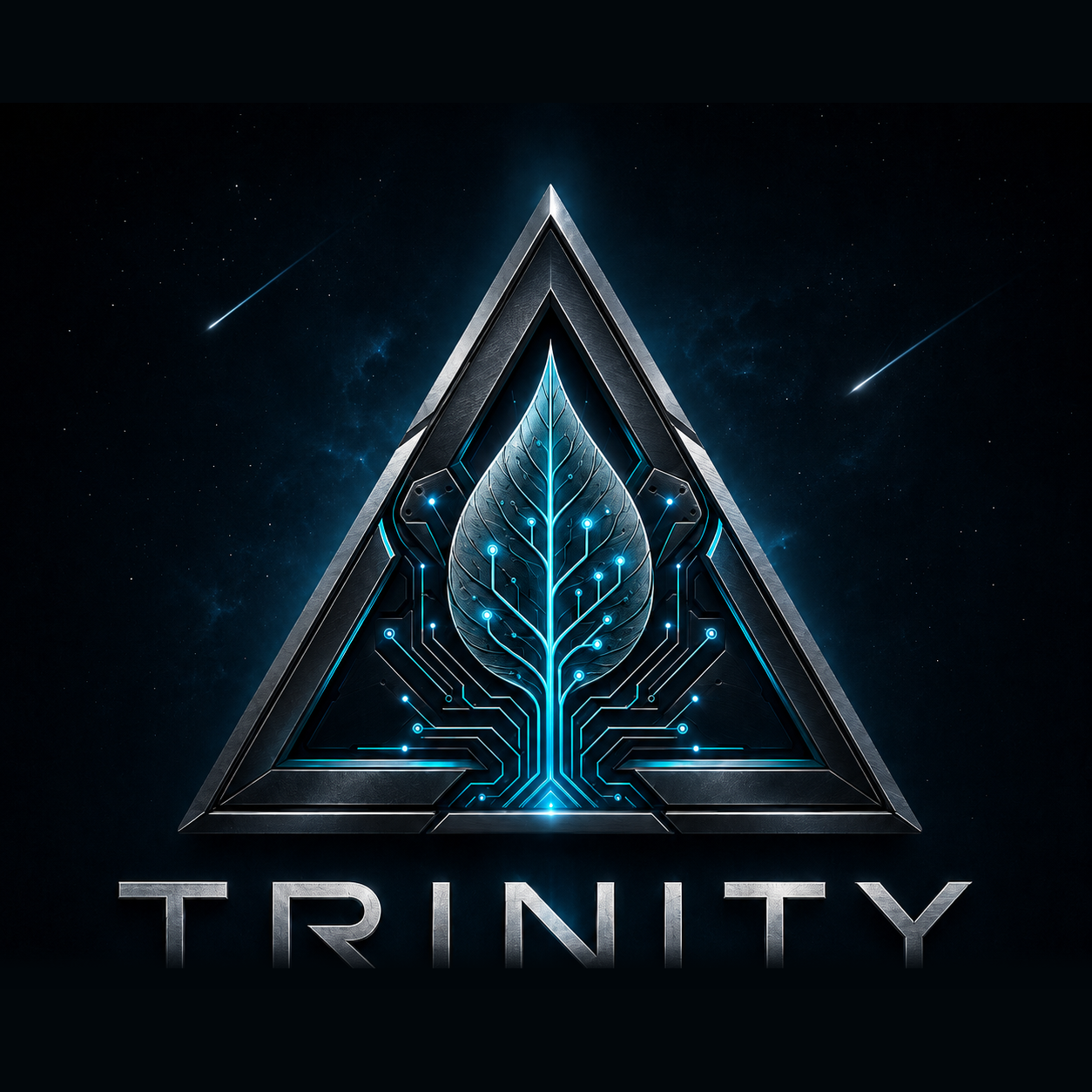 Logo officiel TRINITY au centre de son écosystème